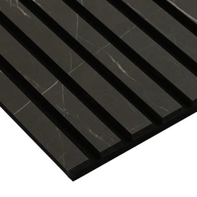 Laminat Akustikpaneel Marble Black 240 cm