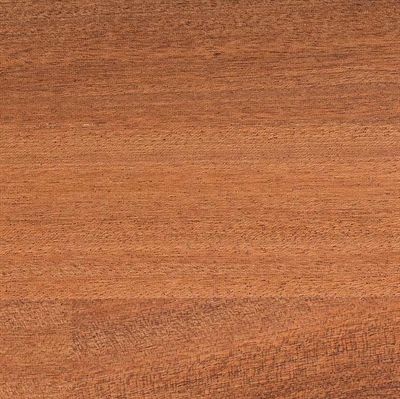 Massivholz-Arbeitsplatte aus Sapele-Mahagoni nach Maß